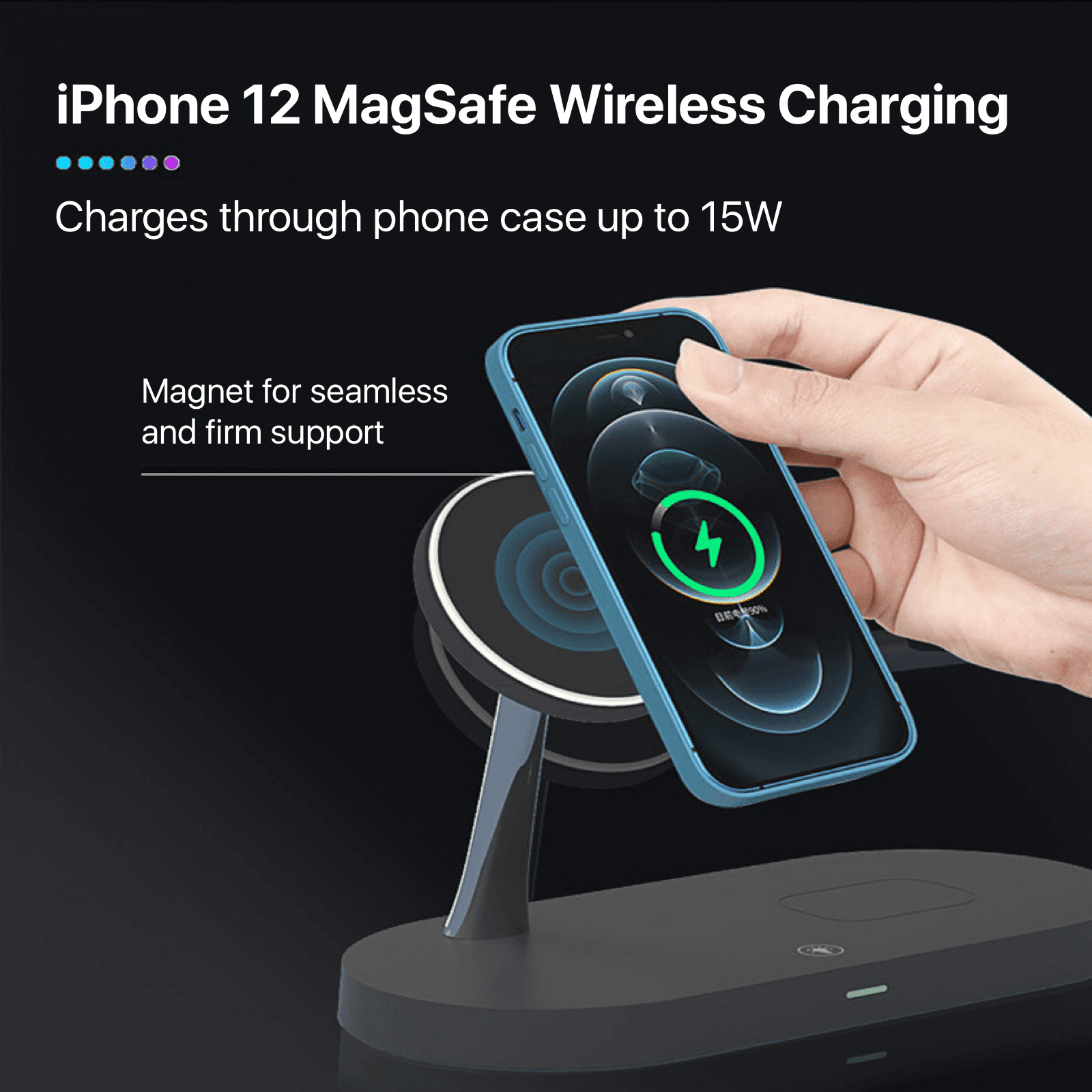 ECAC0E5C-FA51-40B2-B96C-E95F51448ACF five in one magnetic wireless charger