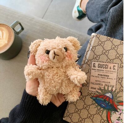 963073589525-1.jpg Teddy Bear AirPod Case
