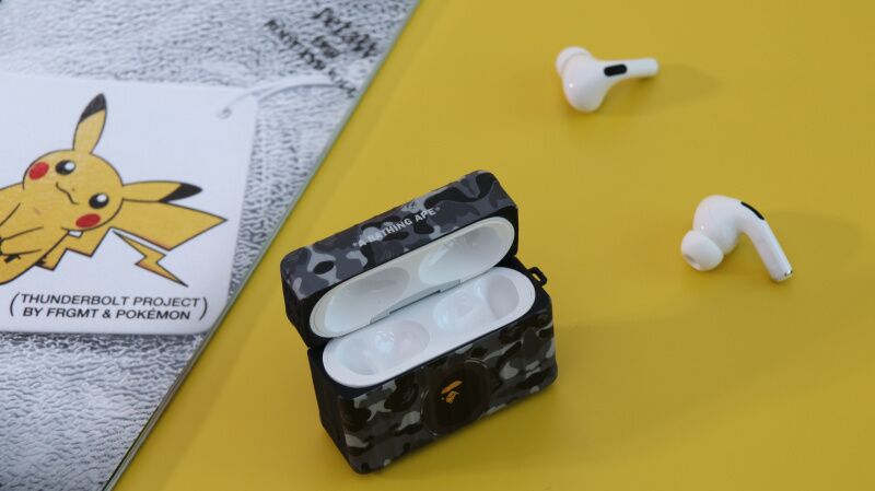 7615305509552.jpg Blue Bape AirPod Case