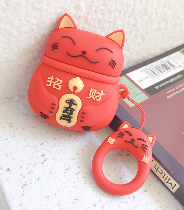 2022494492174.jpg Lucky Cat AirPods Case