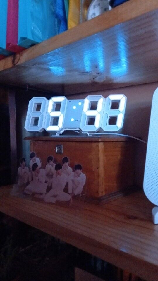 LED Digital Number Clock - Setupedia Store