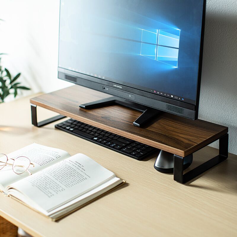 Thick Wooden Monitor Stand